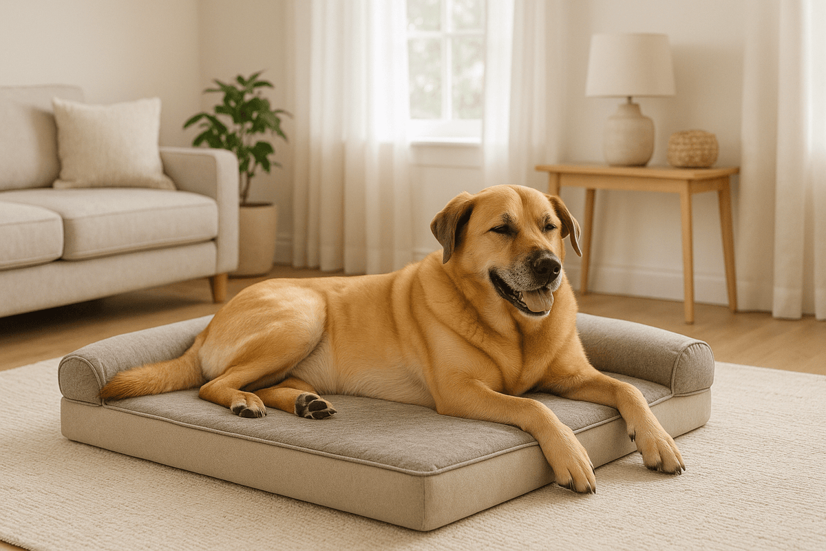 Are Memory Foam Dog Beds Good for Large Dogs? - Velvet Haven