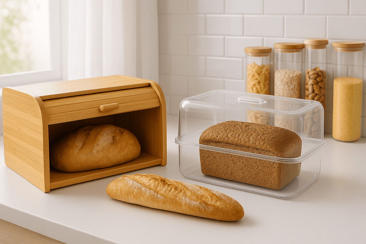 Bamboo Bread Bin vs Plastic Bread Box: Best Choice - Velvet Haven