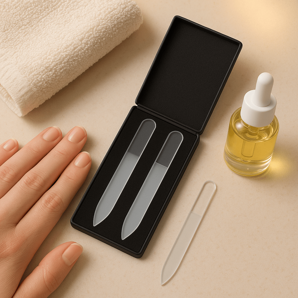 Best Glass Nail File for Natural Nails - Velvet Haven