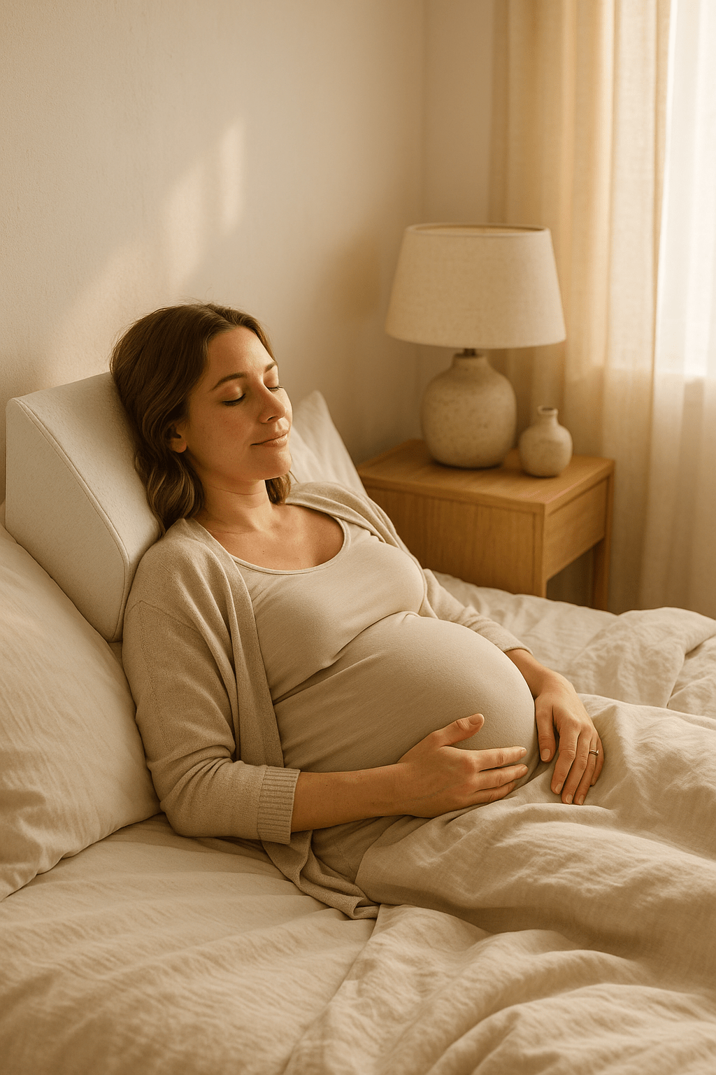 Best Incline Pillow for Pregnancy Heartburn - Velvet Haven