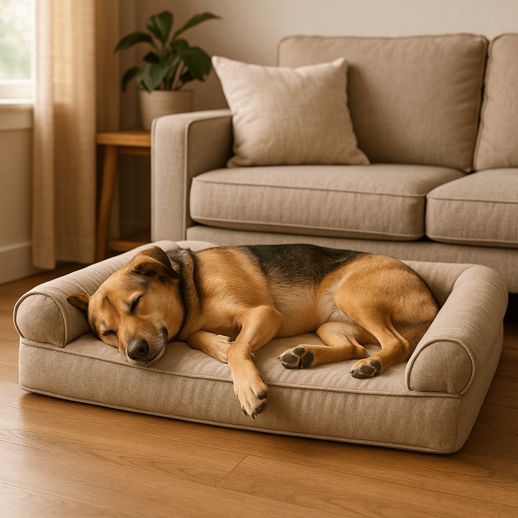 Best Orthopedic Dog Bed for Side-Sleeping Dogs - Velvet Haven