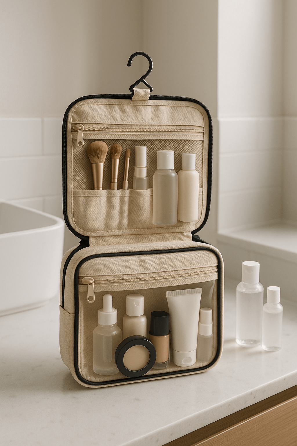 Best Toiletry Bag for Makeup and Skincare - Velvet Haven