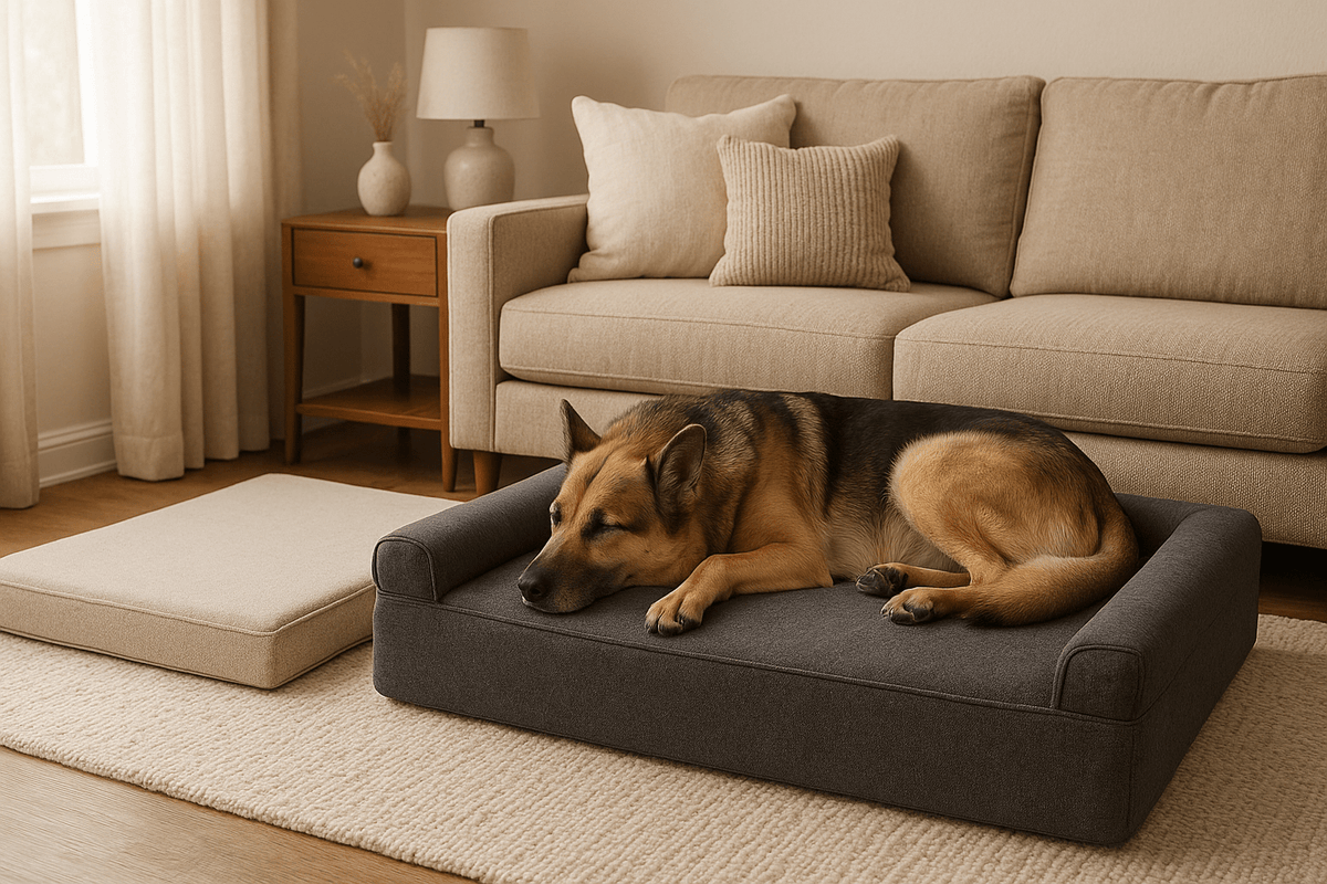 Big Barker vs Memory Foam Dog Beds: Key Differences - Velvet Haven