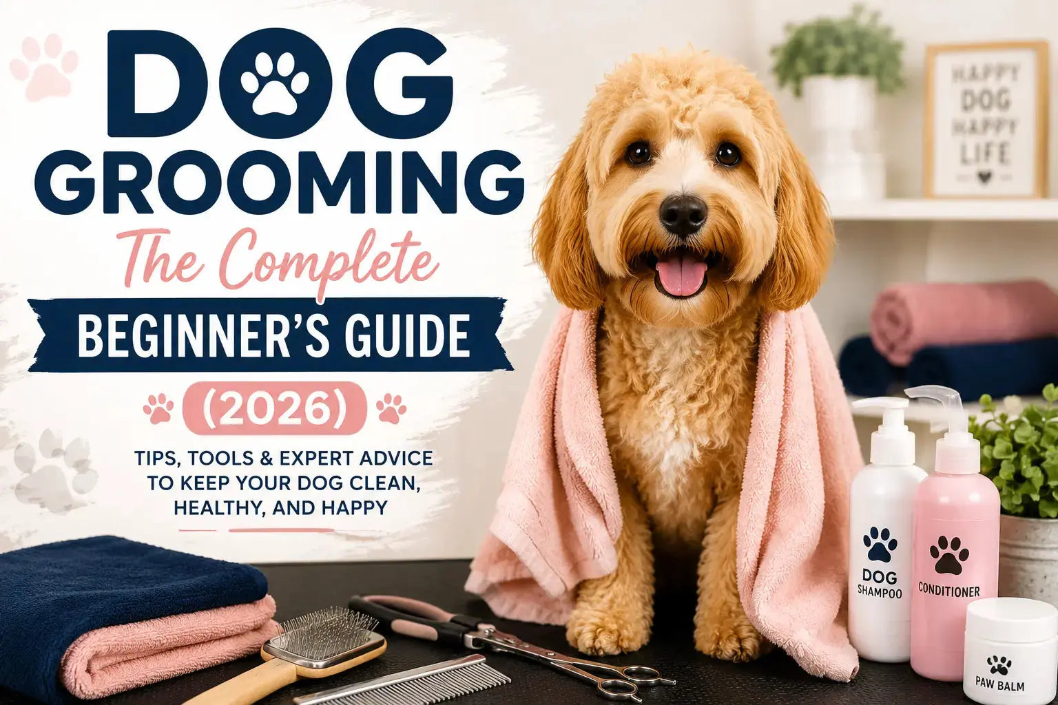 Dog Grooming: The Complete Beginner's Guide (2026) | Velvet Haven Finds - Velvet Haven