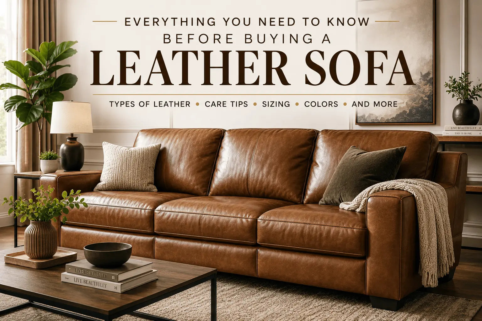 Everything You Need to Know Before Buying a Leather Sofa - Velvet Haven