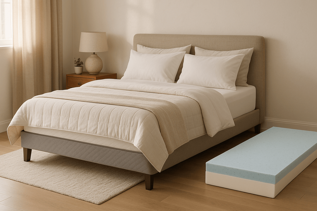 Gel Memory Foam vs All-Foam Mattress Guide - Velvet Haven