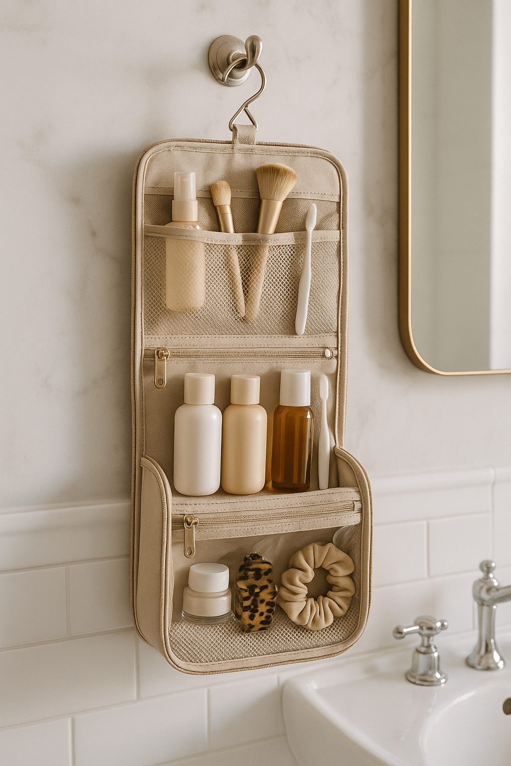 Hanging Toiletry Bag for Women: Travel Guide - Velvet Haven
