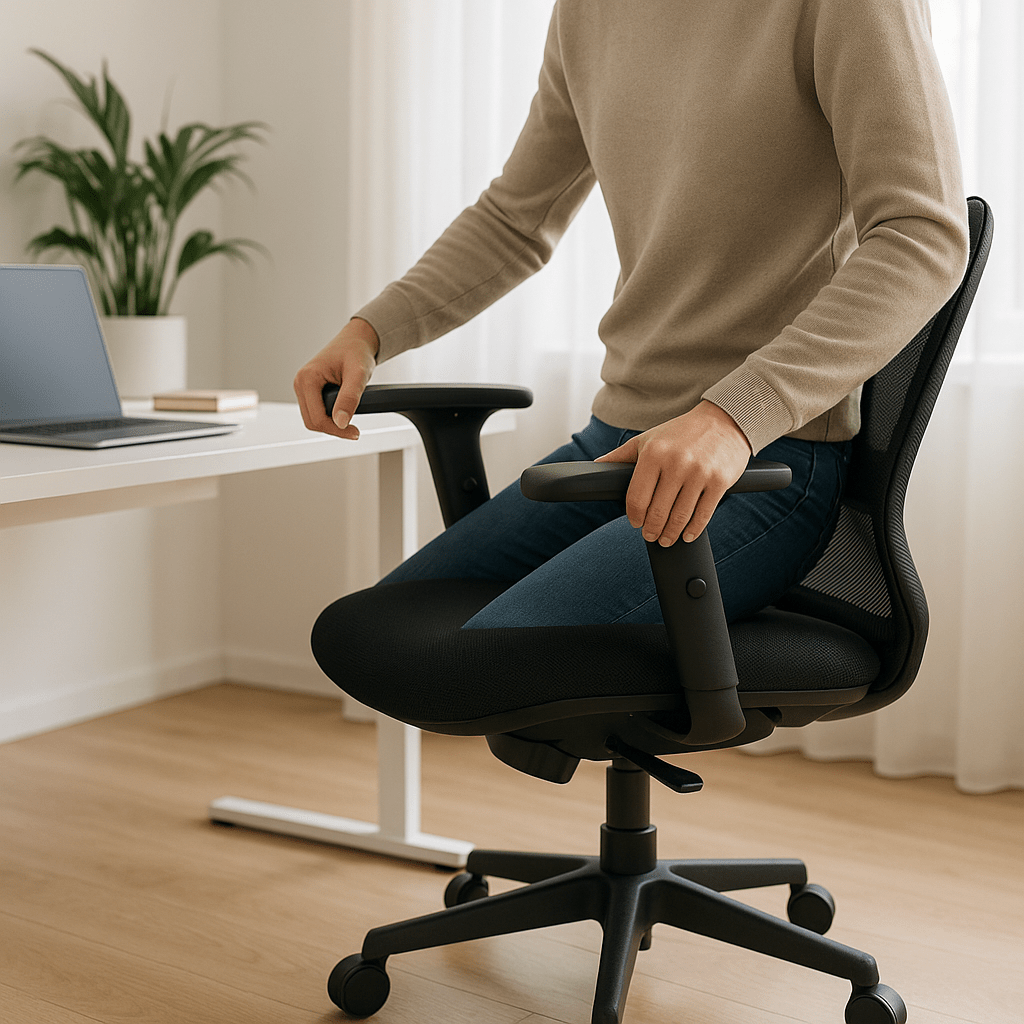 How to Adjust an Office Chair for Posture - Velvet Haven