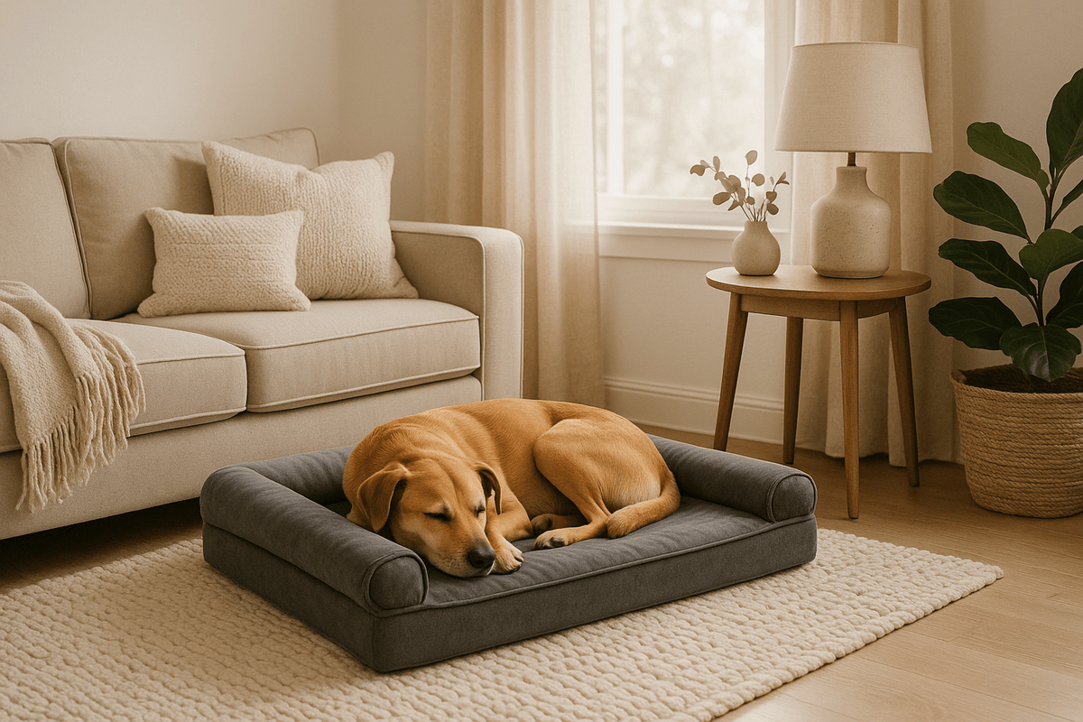 How to Choose an Orthopedic Dog Bed - Velvet Haven