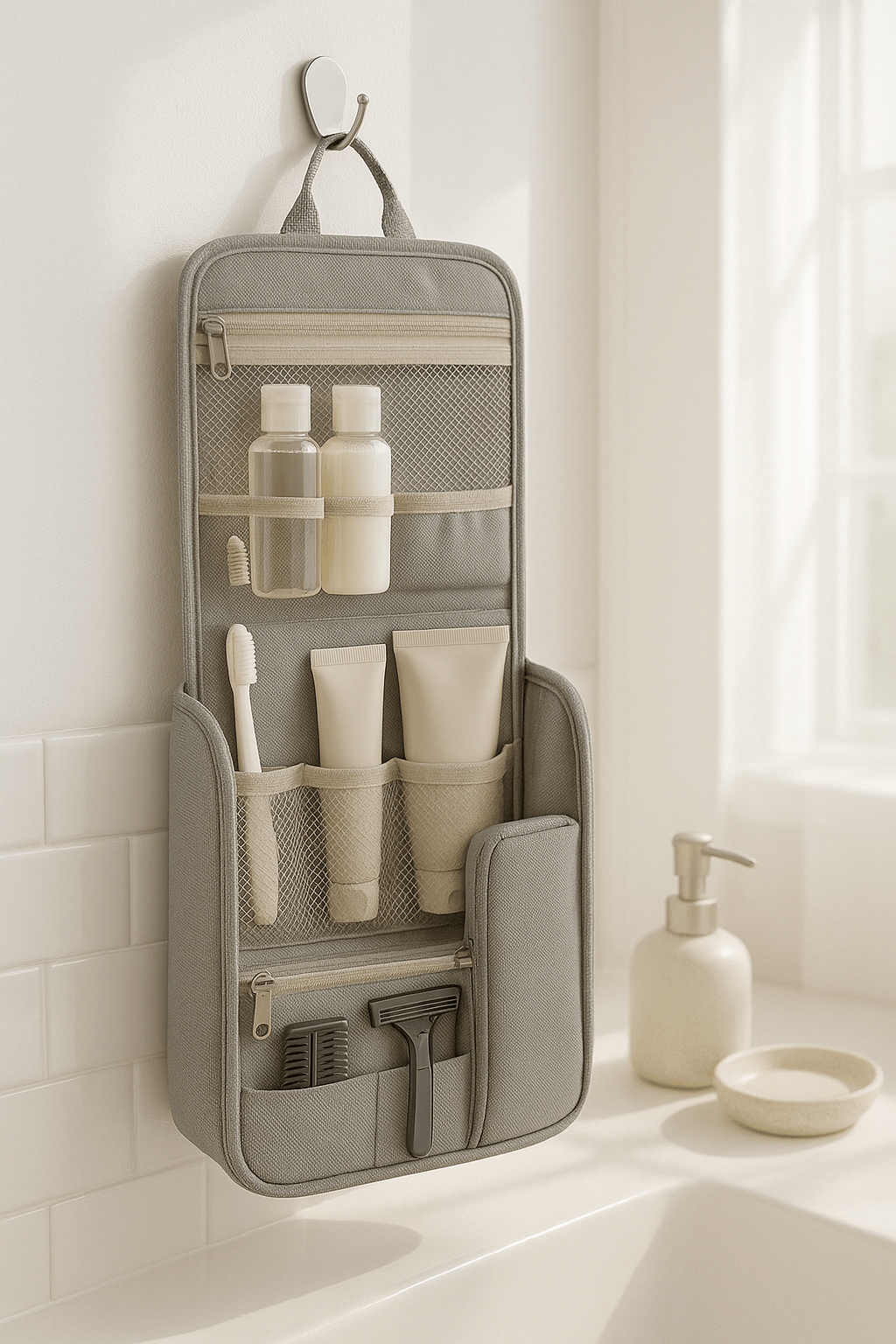 How to Organize a Toiletry Bag for Travel - Velvet Haven