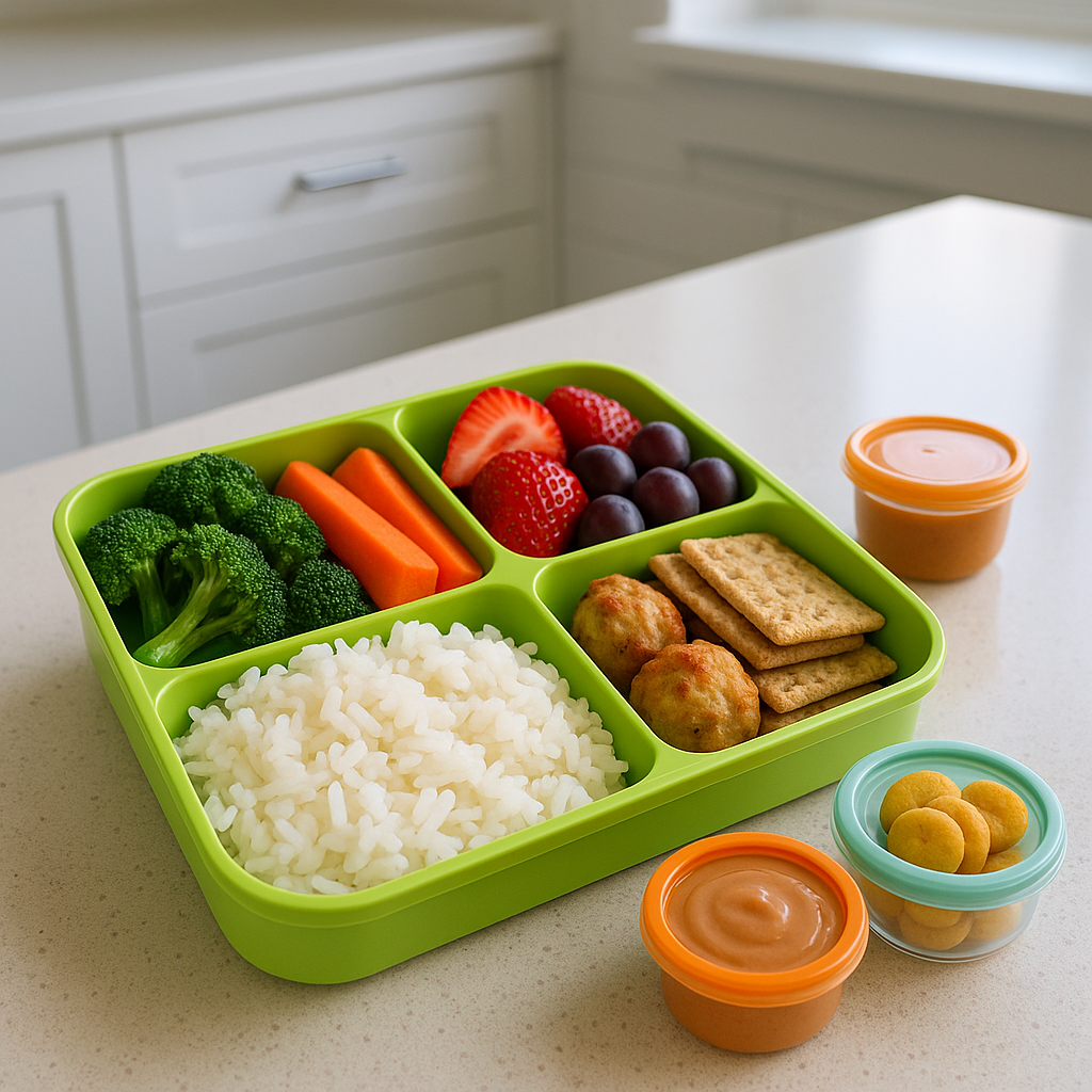 How to Pack a Bento Style Lunch Box - Velvet Haven