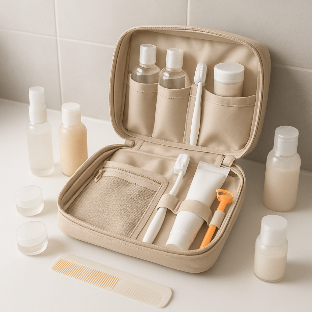 How to Pack a Toiletry Bag for Travel - Velvet Haven