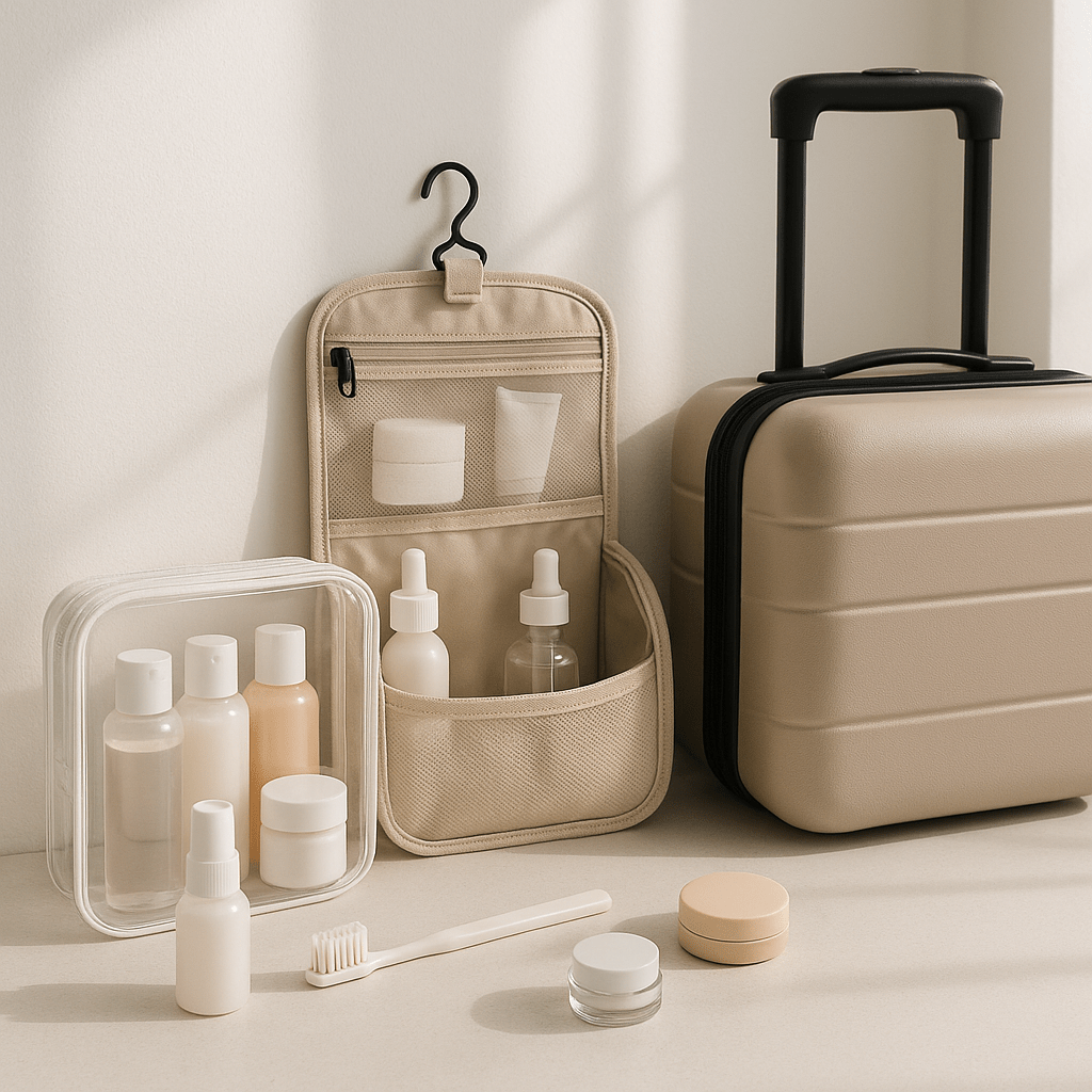 How to Pack Toiletries for a Flight: TSA Tips - Velvet Haven