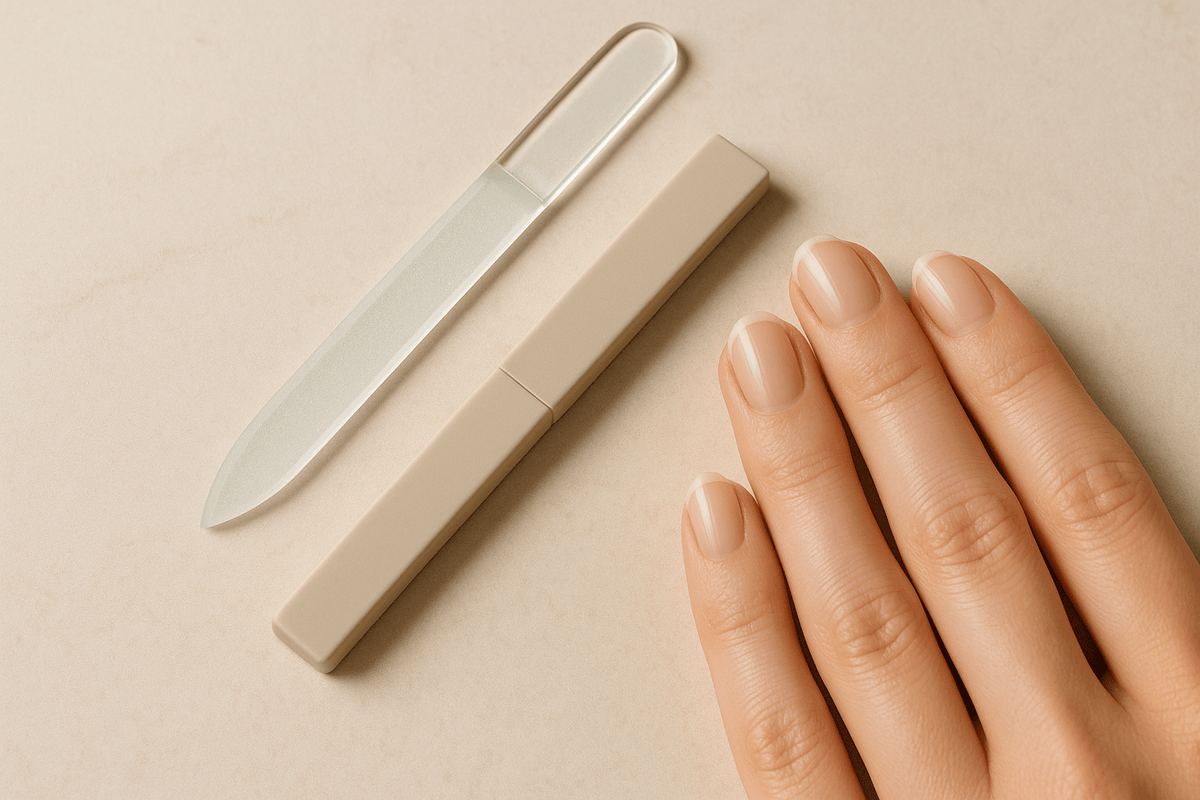 How to Use a Tempered Glass Nail File - Velvet Haven