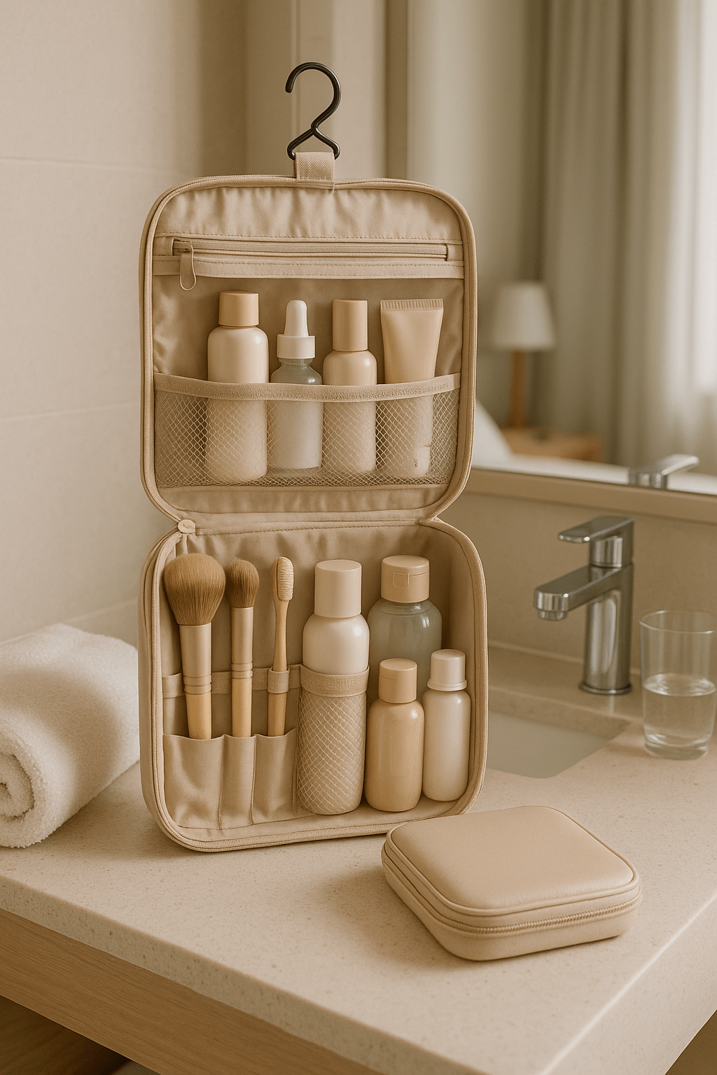 Large Toiletry Bag for Women: Travel Packing Guide - Velvet Haven