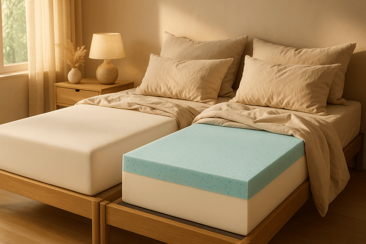 Nectar Classic vs Gel Memory Foam Mattress - Velvet Haven
