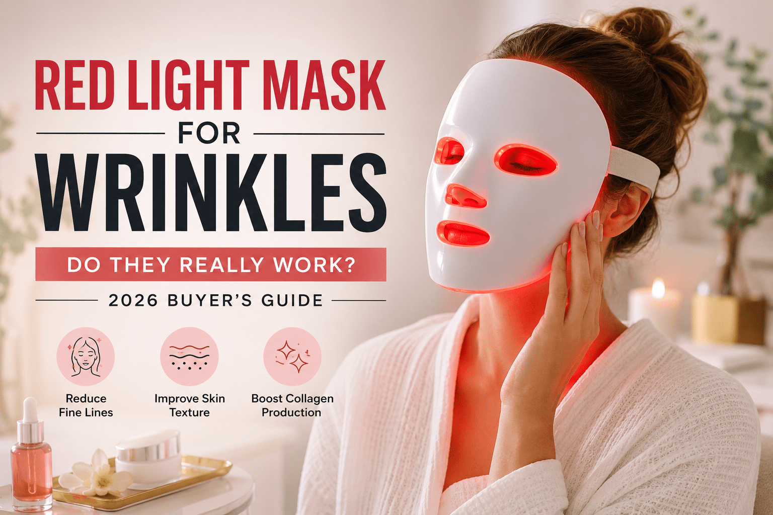 Red Light Mask for Wrinkles: Do They Really Work? (2026 Buyer’s Guide) ⭐⭐⭐⭐⭐ - Velvet Haven