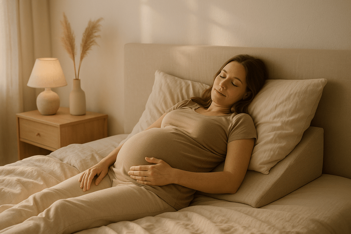 Sleeping Elevated While Pregnant: Comfort Tips - Velvet Haven