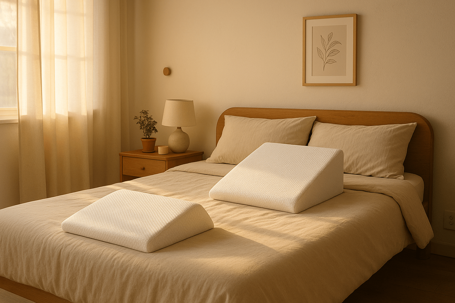Sleeping with a Wedge Pillow for Lower Back Pain - Velvet Haven