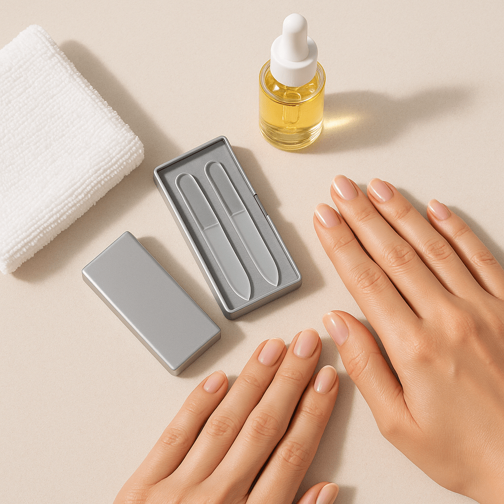 Tempered Glass Nail File Benefits for Better Nails - Velvet Haven
