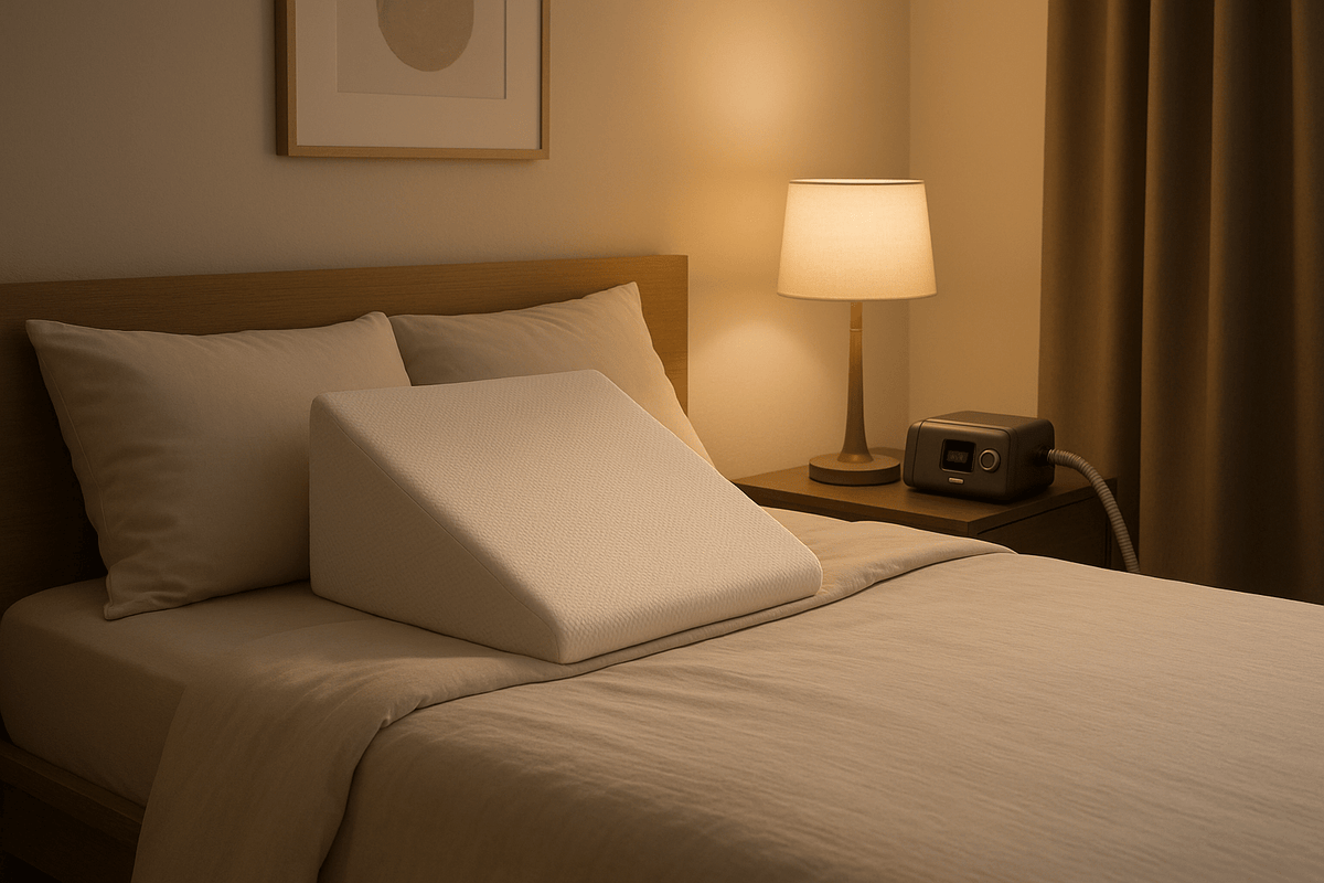 Wedge Pillow vs CPAP: What to Know - Velvet Haven