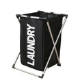 1-3Grids Laundry Basket Foldable Dirty Clothes Organizer Bathroom Waterproof Storage Basket Large Laundry Hamper Two Size New - Velvet Haven
