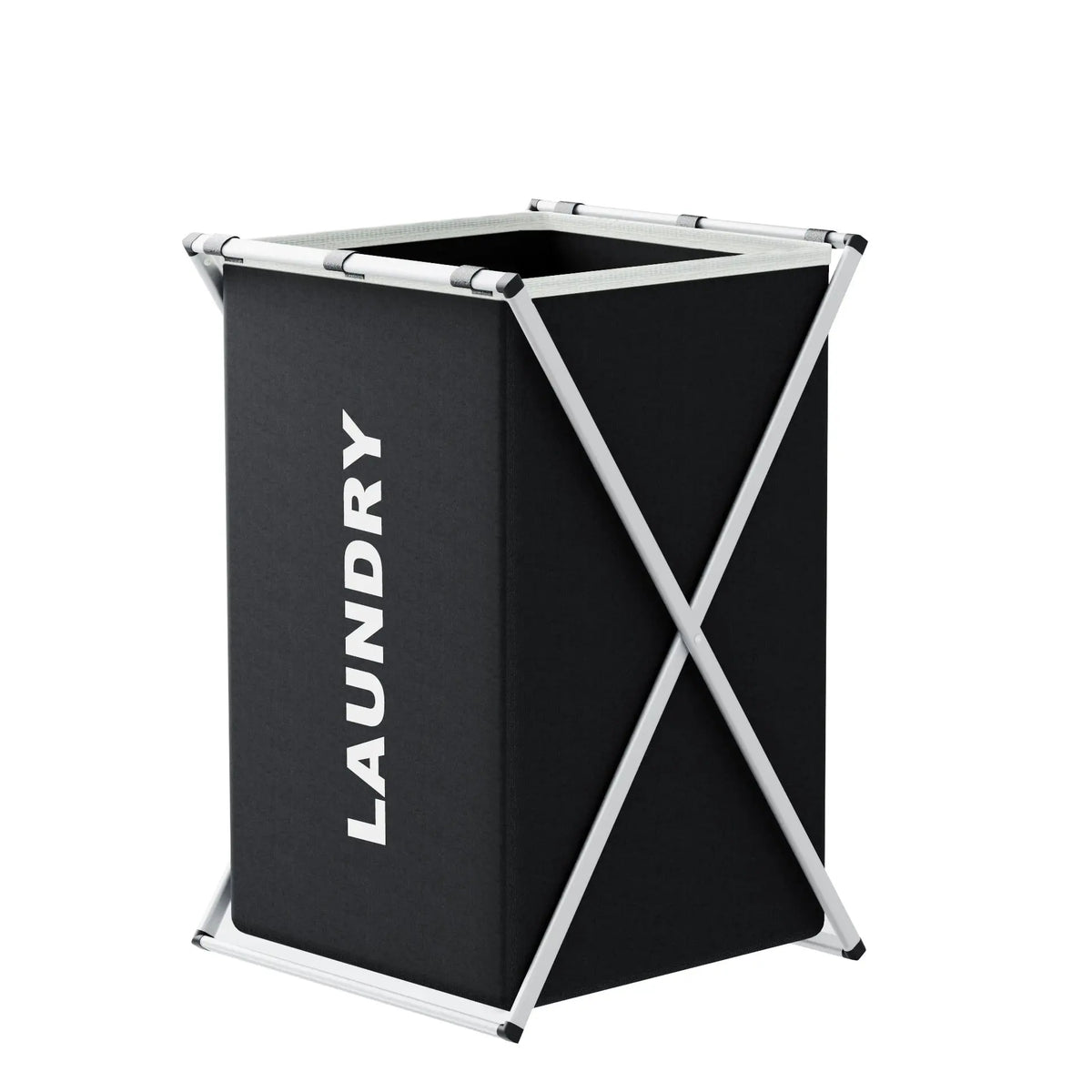 1 PC Large Laundry Hamper 3 Sections Divided Laundry Basket Foldable Washing Bin Dirty Cloth Storage Bag - Velvet Haven