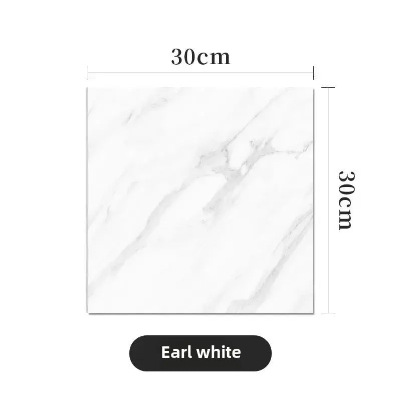 10-50PCS Marble Style Floor Stickers Thickened Self-adhesive Flooring Wear-resistant PVC Flooring Stickers Household Floor Mats - Velvet Haven