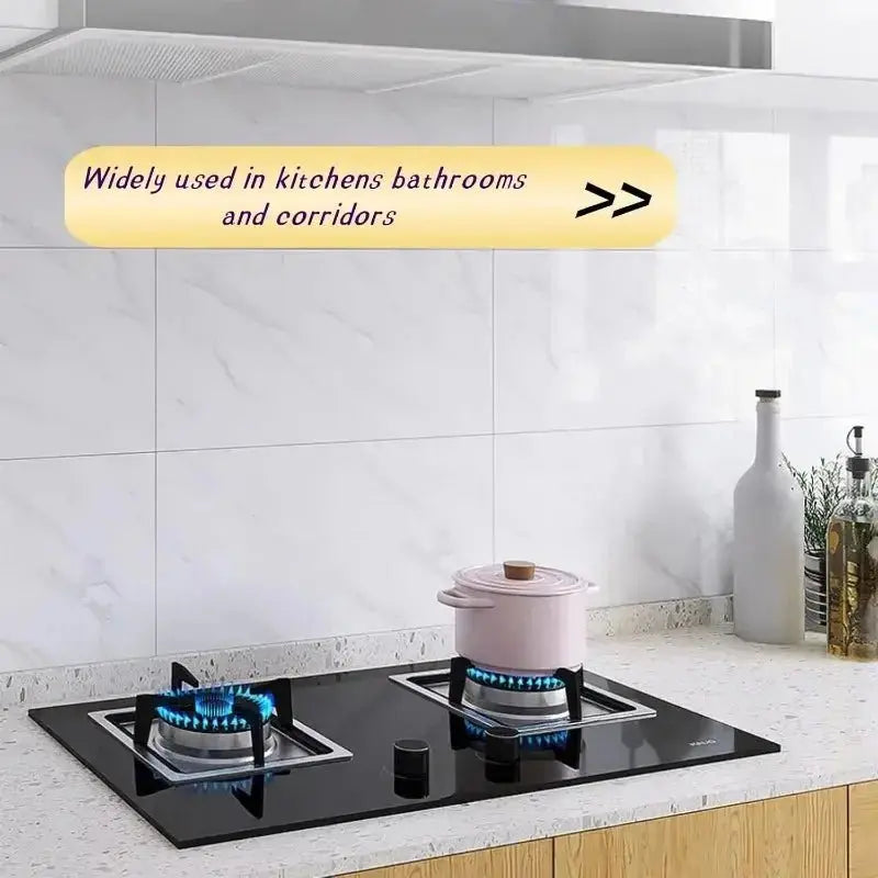 10-50PCS Marble Style Floor Stickers Thickened Self-adhesive Flooring Wear-resistant PVC Flooring Stickers Household Floor Mats - Velvet Haven