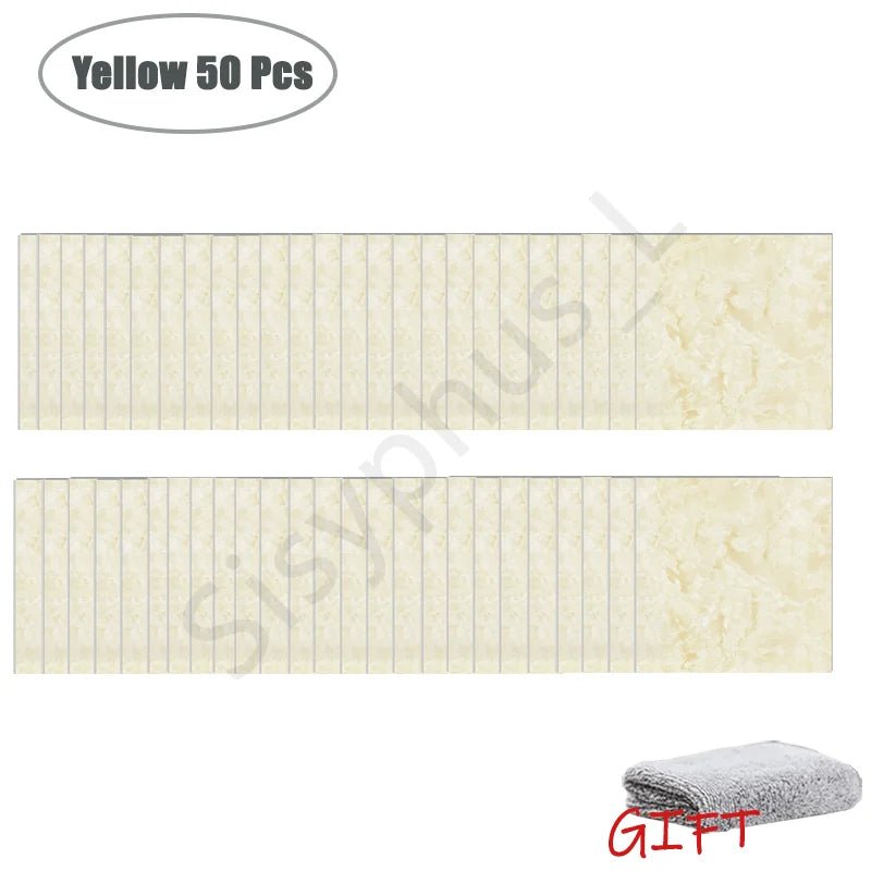 Self-Adhesive PVC Marble Wall & Floor Tile Stickers (10–50 Pieces) - Velvet Haven