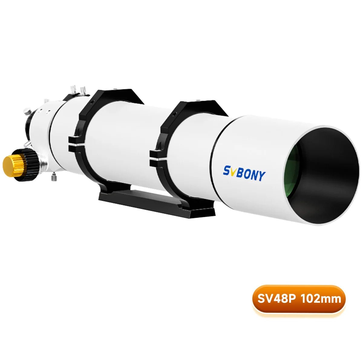 102mm Aperture Refractor Telescope with Dual-Speed Focuser for Deep Sky Astrophotography - Velvet Haven