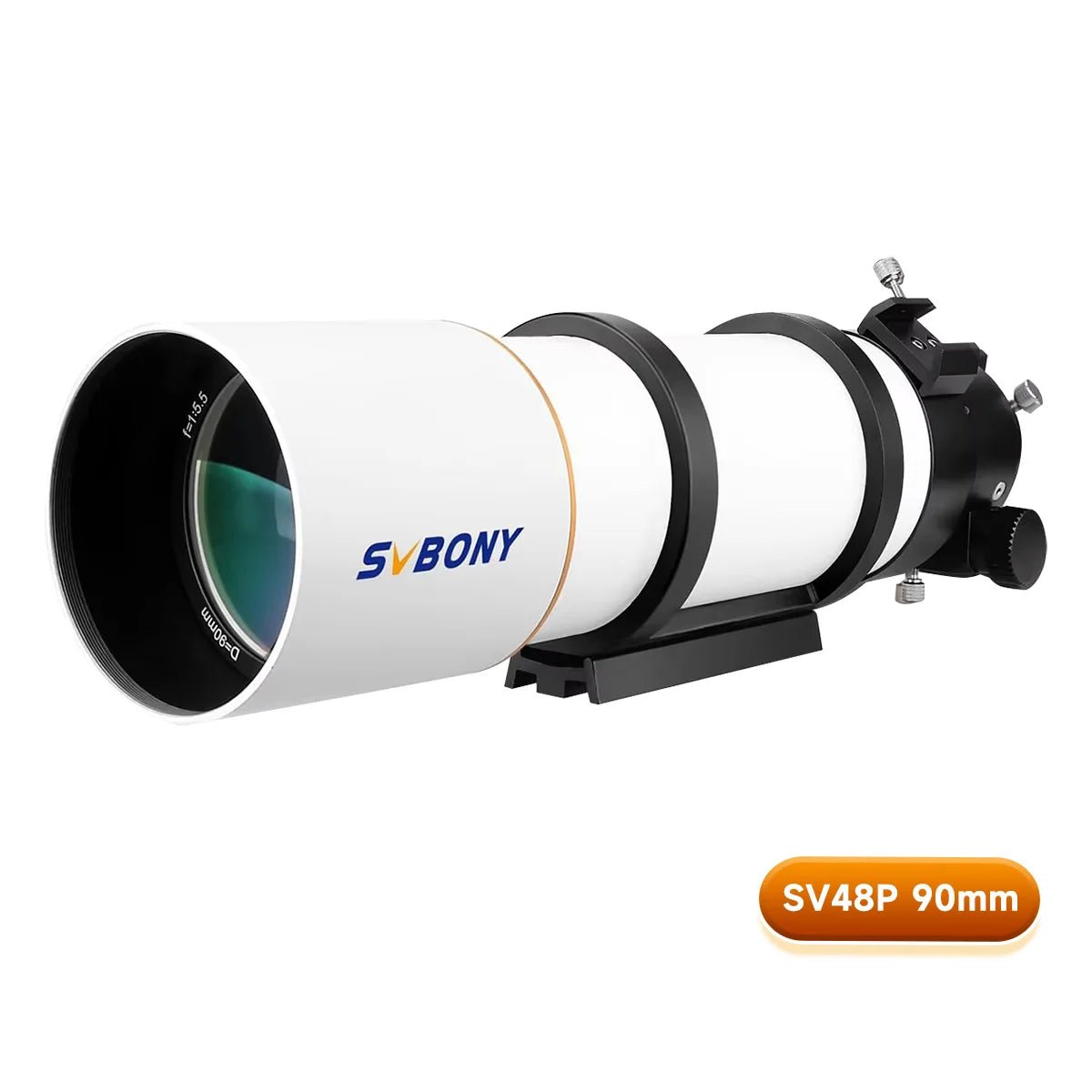 102mm Aperture Refractor Telescope with Dual-Speed Focuser for Deep Sky Astrophotography - Velvet Haven