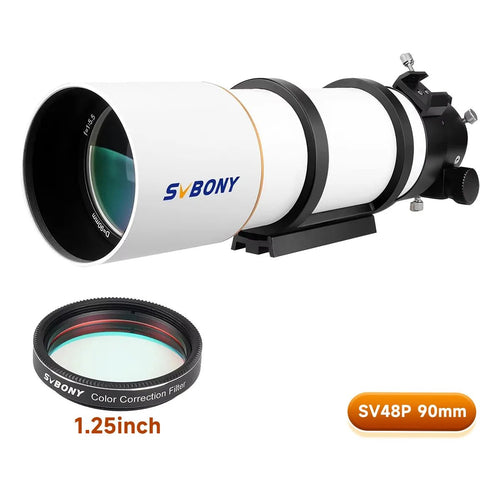 102mm Aperture Refractor Telescope with Dual-Speed Focuser for Deep Sky Astrophotography - Velvet Haven