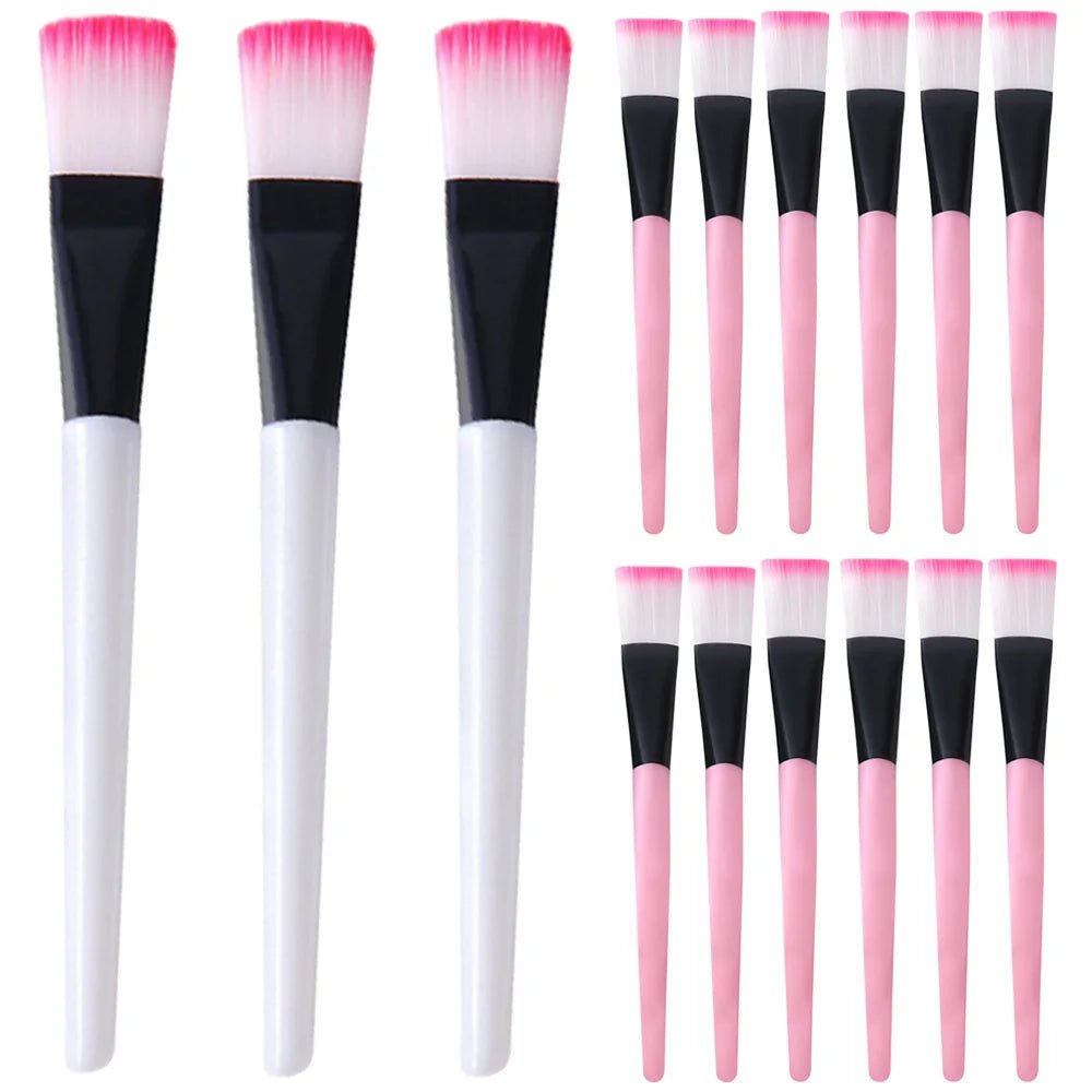 10PCS Facial Fan Mask Brushes Face Mask Applicator Tool Makeup Brushes For Esthetician Women DIY Facial Mask Cosmetic Tools - Velvet Haven