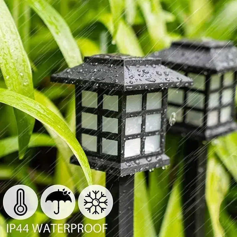 1/2/4/6/8/12Pcs Solar LED Pathway Lights Outdoor Waterproof Walkway Garden Decor Street Lamp for Landscape Yard Patio Driveway - Velvet Haven
