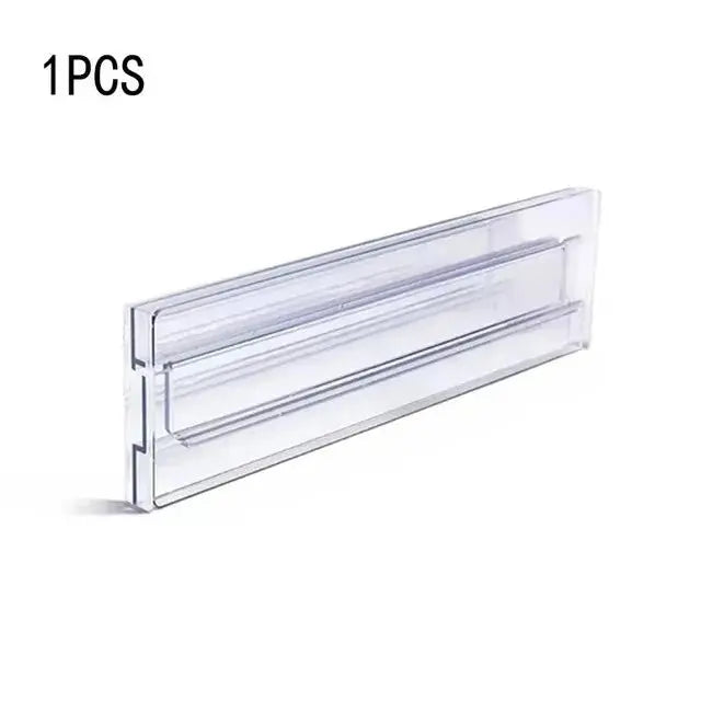 1/2/4/6/8PCS Drawer Wardrobe Dividers Organizers Expandable From Kitchen Drawer Organizer, Clear Plastic Partition Plate Tools - Velvet Haven