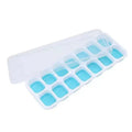 14 Grids Fruit Ice Maker with Removable Ice Cube Trays Reusable Silicone Ice cube Mold Lids Kitchen Tools Freezer Summer Mould - Velvet Haven