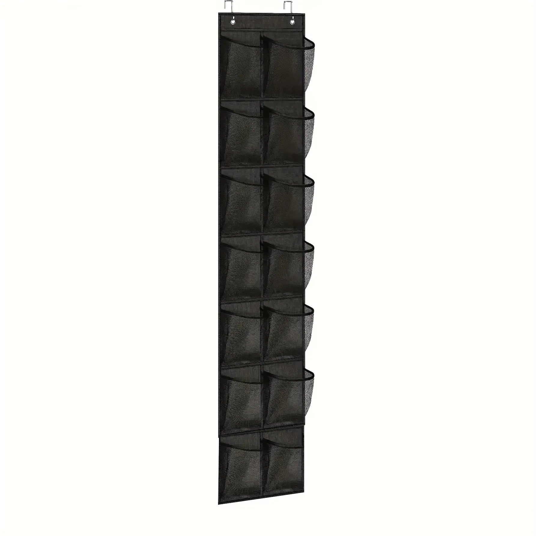 14/24/40 Grids Over The Door Shoe Rack Mesh Pockets Hanging Shoe Organizer For Closet Hanging Shoe Rack Holder - Velvet Haven