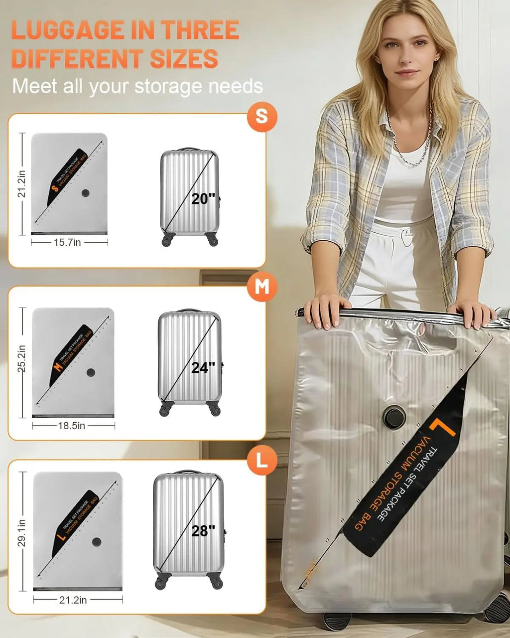15 Pack Space Saver Vacuum Storage Bags with 6000Pa Wireless Air Pump for Clothes Comforters, 5 Jumbo+5 Medium+5 Small Storage B - Velvet Haven