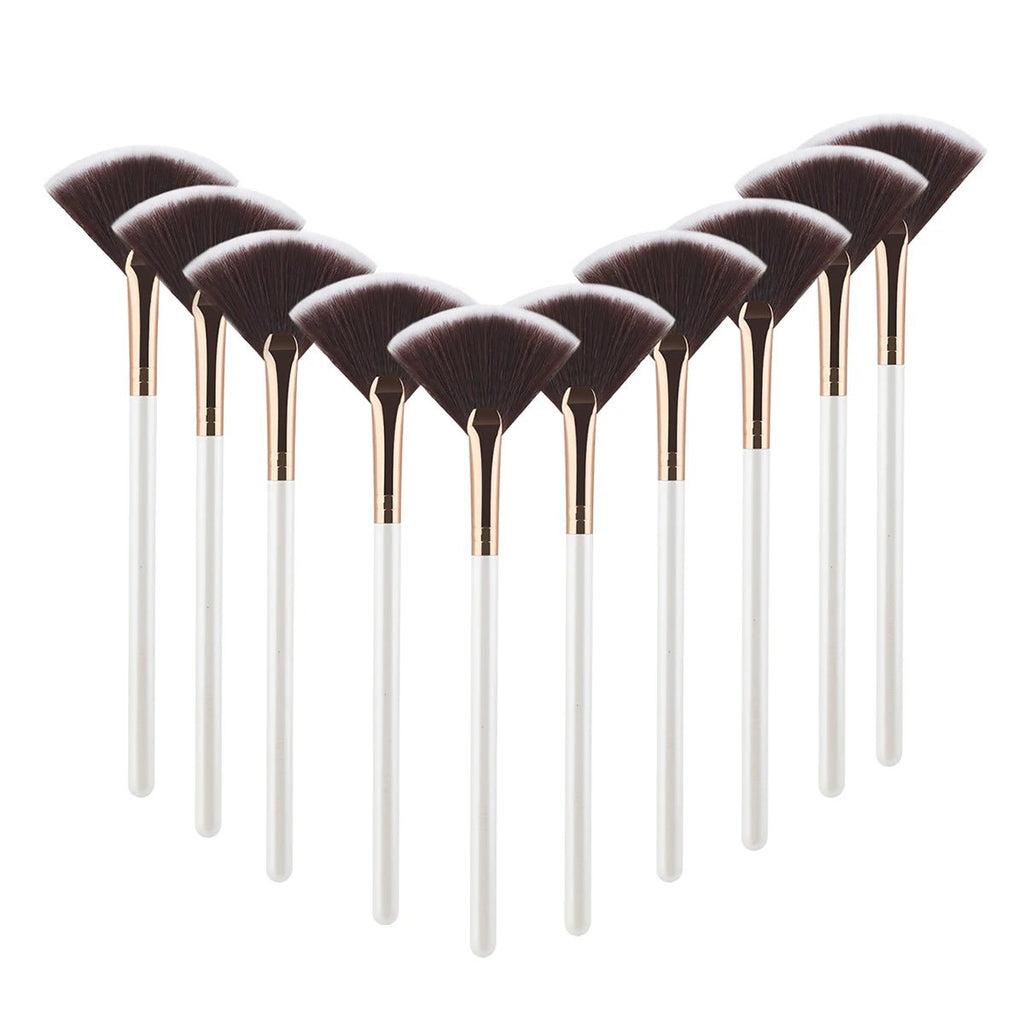 1/5/10pcs Fan Shape Facial Mask Brush Multifunctional Makeup Brushes Women Facial Body Beauty Makeup Tools Brush - Velvet Haven