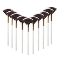 1/5/10pcs Fan Shape Facial Mask Brush Multifunctional Makeup Brushes Women Facial Body Beauty Makeup Tools Brush - Velvet Haven