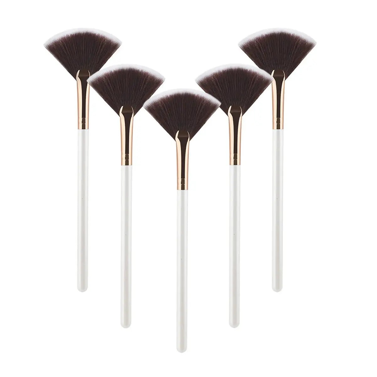 1/5/10pcs Fan Shape Facial Mask Brush Multifunctional Makeup Brushes Women Facial Body Beauty Makeup Tools Brush - Velvet Haven