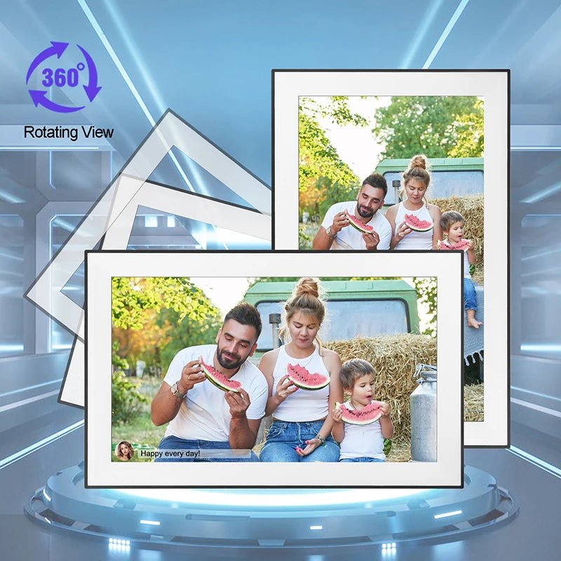 15.6 inch built in 32GB WiFi Large touch ips digital photo frame 1920*1080 WiFi Smart Frame Share Photos and Videos via frameo - Velvet Haven