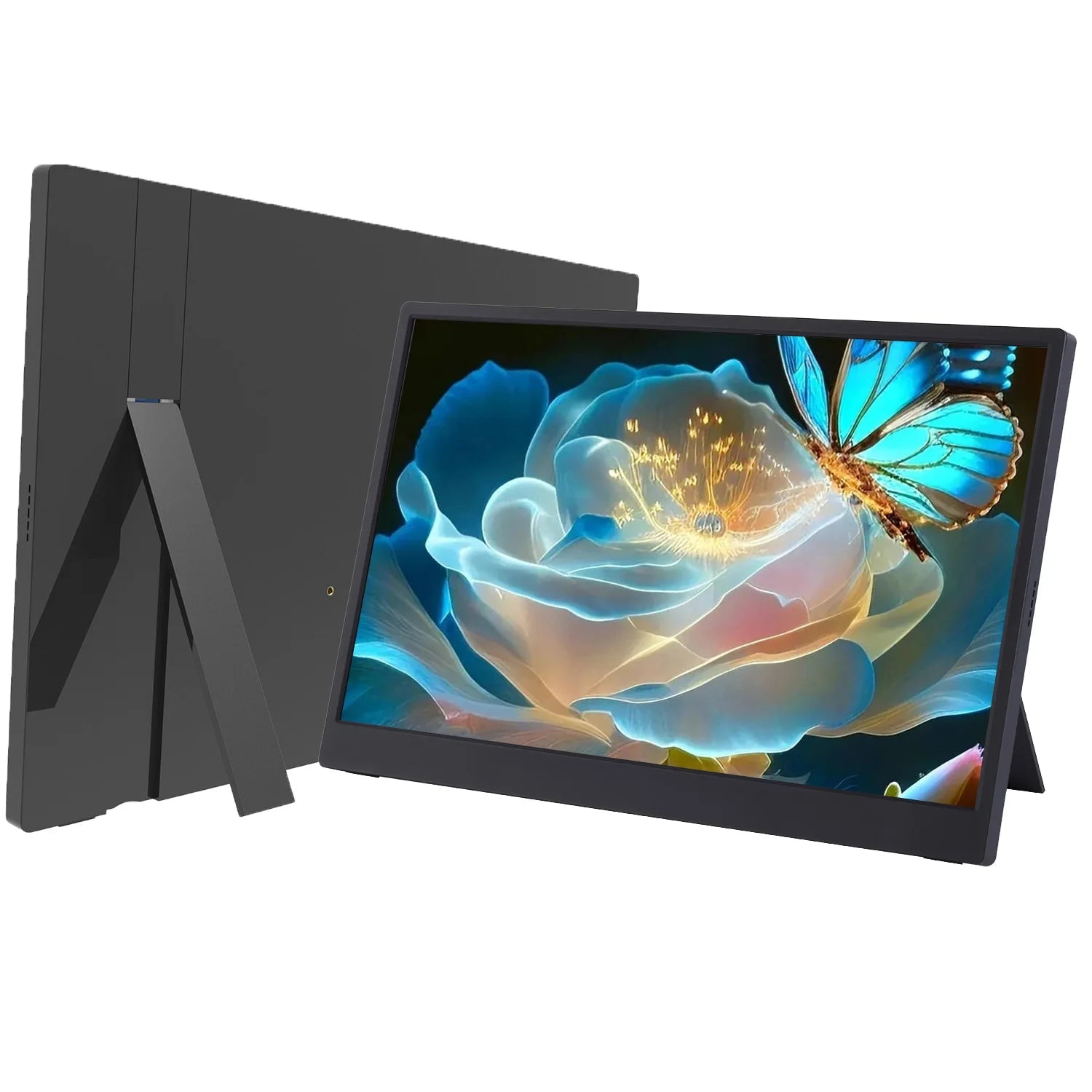 15.6 Inch Portable Monitor Dual Screen 1080P IPS External Second Screen for Mac Laptop PC Switch2 Xbox PS4/5 Xbox Ship From US - Velvet Haven