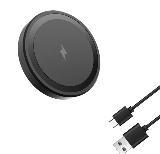 15W Magnetic Wireless Charger for iPhone with USB-C Cable - Velvet Haven