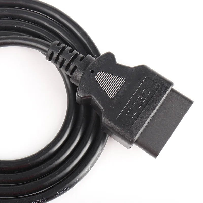 16-Pin OBD2 Male-to-Female Extension Cable – 1.5m/3m - Velvet Haven