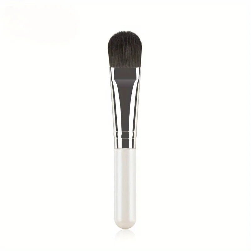 1pc Facial Mask Soft Brush Wooden Handle Portable Face Skin Care Beauty Cosmetics Tool Fan-Shaped Professional Makeup Brush - Velvet Haven