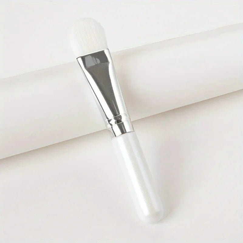 1pc Facial Mask Soft Brush Wooden Handle Portable Face Skin Care Beauty Cosmetics Tool Fan-Shaped Professional Makeup Brush - Velvet Haven