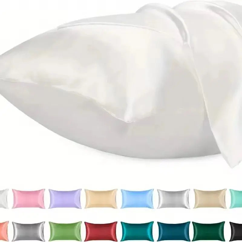 1PC Satin Pillowcase for Hair Similar to Silk Pillow Cases for Skin, Silky & Soft Pillow Covers, Gifts for Her or Him - Velvet Haven
