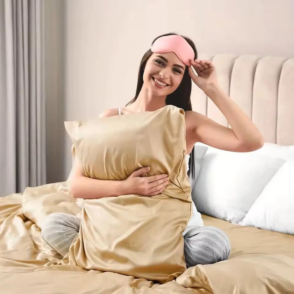 1PC Satin Pillowcase for Hair Similar to Silk Pillow Cases for Skin, Silky & Soft Pillow Covers, Gifts for Her or Him - Velvet Haven